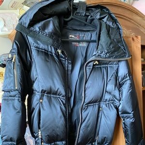 NAVY BLUE RL SKI COAT